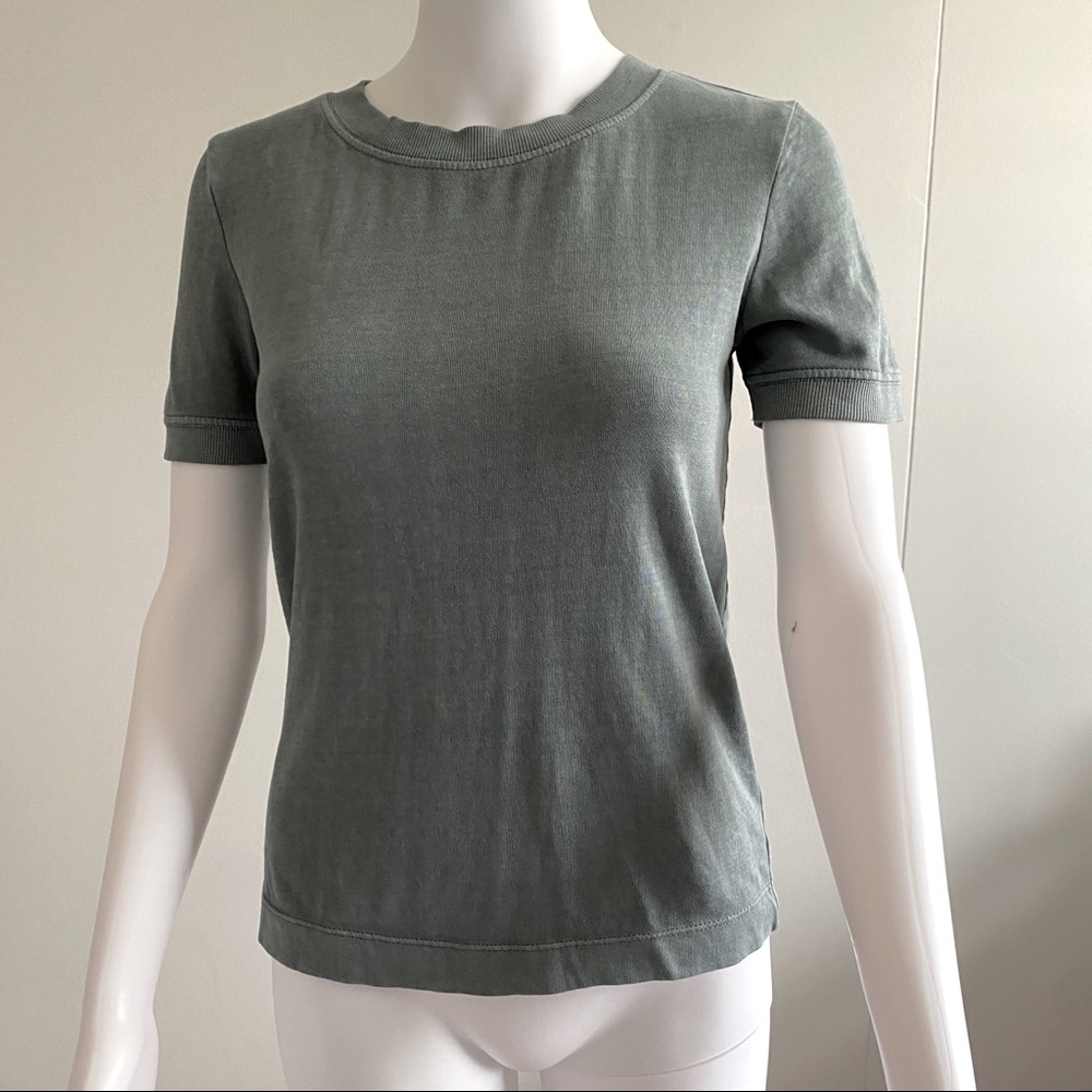 Zara Join Life T shirt gray blue